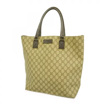 Pre-owned Gucci Brown Pvc Tote Bag ()