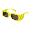 Gucci Monochrome Gg Rectangle Acetate Sunglasses