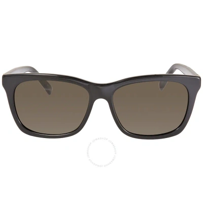 Gucci Brown Rectangular Men's Sunglasses Gg0449s00156