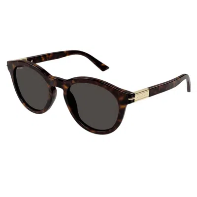 Gucci Brown Round Men's Sunglasses Gg1501s 002 52 In Multi