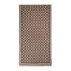 Gucci Brown Signature Pattern Scarf In Multi