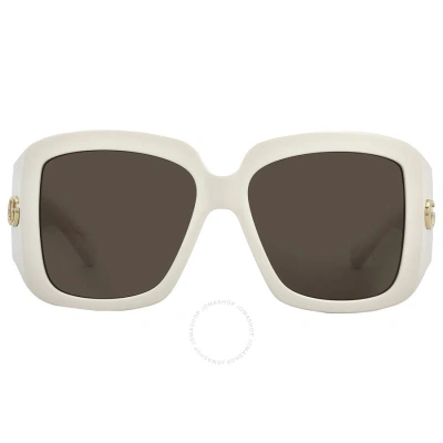 Gucci Brown Square Ladies Sunglasses Gg1402s 004 55