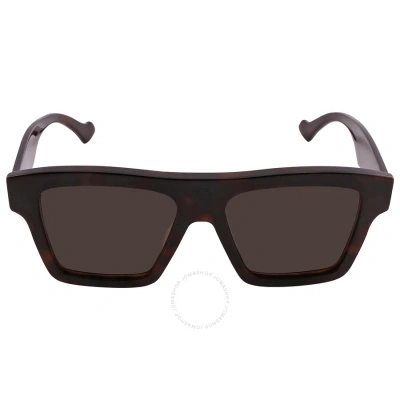Gucci Brown Square Unisex Sunglasses Gg0962s 011 55 In Black