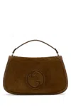 Gucci Brown Blondie Shoulder Bag In Brown