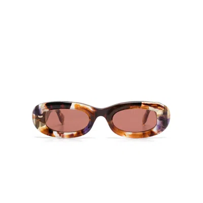 Gucci Brown Sunglasses Women In Multi