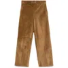 Gucci Brown Trousers - Straight Trousers Women In Brown