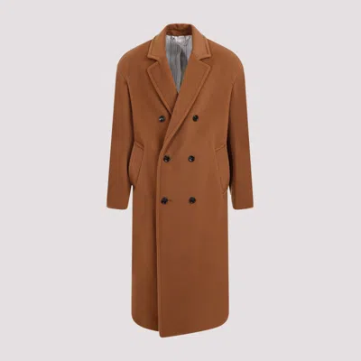 GUCCI BROWN WOOL COAT