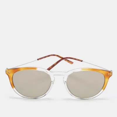 Pre-owned Gucci Brown/grey Gg1048s Frame Sunglasses
