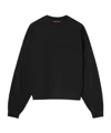 Gucci Brushed Cotton Jersey Sweatshirt In Black