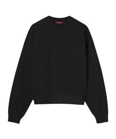 GUCCI BRUSHED COTTON JERSEY SWEATSHIRT