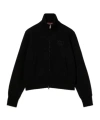 Gucci High Collar Sweatshirt Featuring Front Pockets In Black