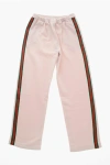 Gucci Brushed Cotton Joggers With Elastic Waistband And Contrastin In Multi