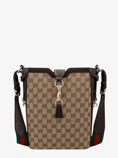Gucci Bucket Bag In Beige