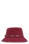 Gucci Gg Monogram Bucket Hat In Red