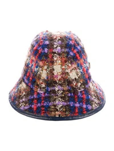 Pre-owned Gucci Bucket Hat In Blue