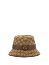 Gucci Gg Bucket Hat In Brown