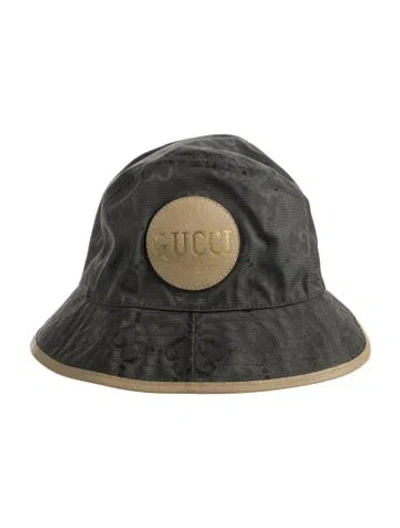 Pre-owned Gucci Bucket Hat In Gray
