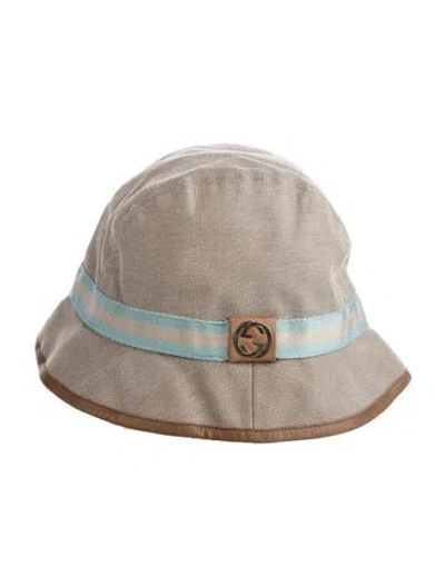 Pre-owned Gucci Bucket Hat In Neutral