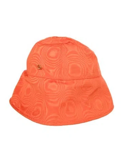 Pre-owned Gucci Bucket Hat In Orange