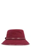 Gucci Gg Monogram Bucket Hat In Red