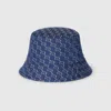 Gucci Gg Shadow Fisherman Hat In Blue