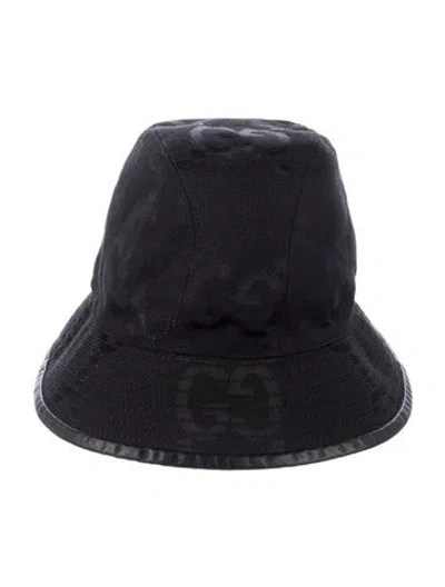 Pre-owned Gucci Bucket Hat W/tags In Black