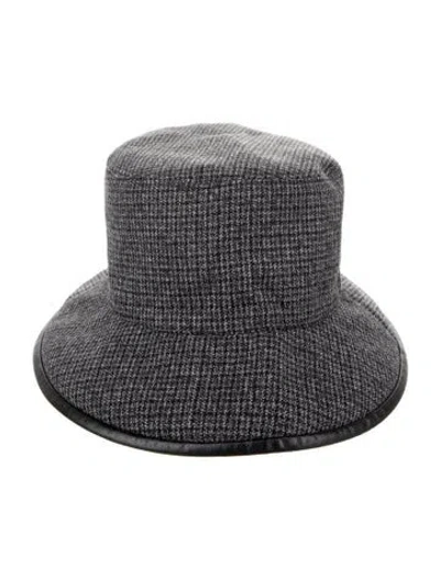 Pre-owned Gucci Bucket Hat W/tags In Grey