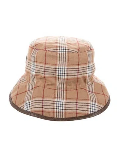 Pre-owned Gucci Bucket Hat W/tags In Neutrals