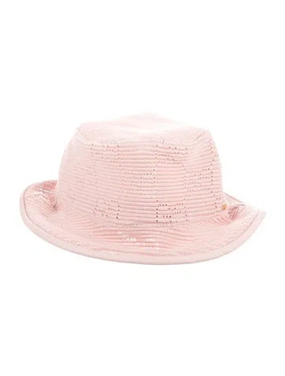 Pre-owned Gucci Bucket Hat W/tags  W/tags In Pink