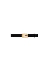 Gucci Buckle-fastening Leather Belt In Black
