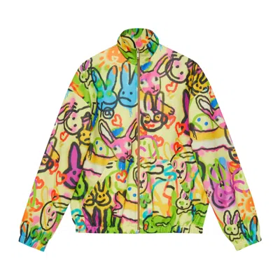 Pre-owned Gucci Bunny Print Full Zipped Jersey Jacket 'multicolor' | Multi-color | Men's Size Xs