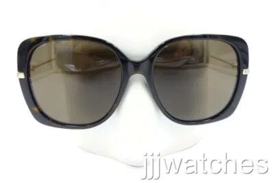 Pre-owned Gucci Butterfly Brown Gold Tone Havana Women Sunglasses Gg0511s 003 $465