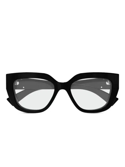 Gucci Butterfly-frame Glasses In Black