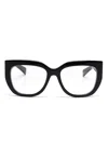 Gucci Butterfly-frame Glasses In Black