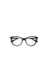 Gucci Butterfly-frame Clear Glasses In Black