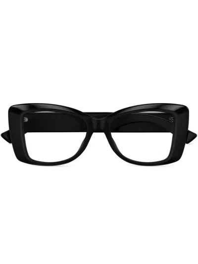 Gucci Butterfly-frame Glasses In Black