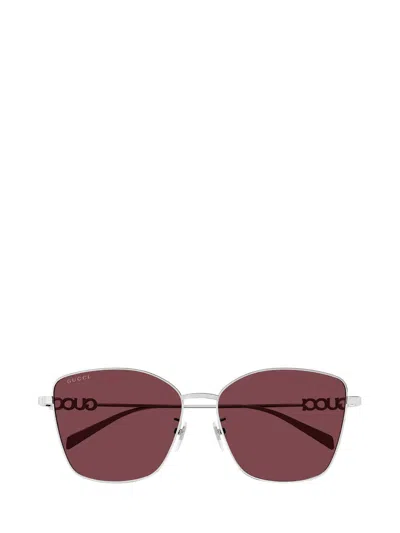 GUCCI BUTTERFLY FRAME SUNGLASSES