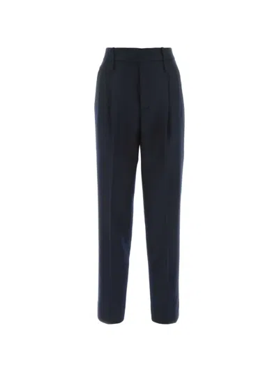 Gucci Women Midnight Blue Cashmere Pant