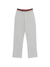 Gucci Button-detail Track Pants In Gray