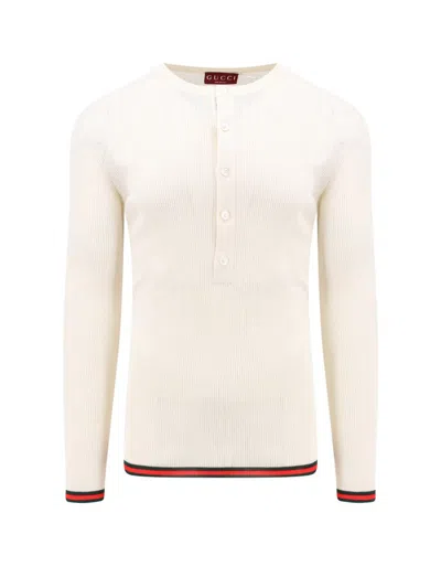 GUCCI GUCCI BUTTON DETAILED KNIT SWEATER