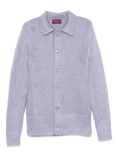 GUCCI BUTTON-DOWN CARDIGAN