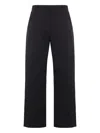 Gucci Pant Comp. Cott. Twil Double W In Black