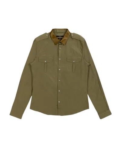 Gucci Button Shirt In Green