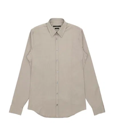 Gucci Button Shirt In Nude