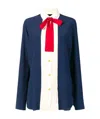 Gucci Button-up Shirt In Blue