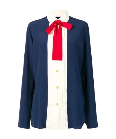 Gucci Button-up Shirt In Blue