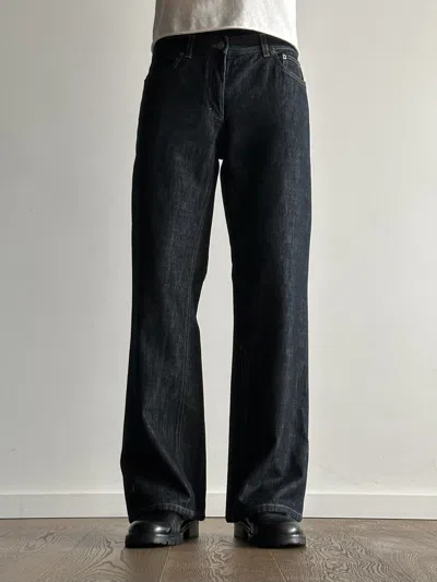 Pre-owned Gucci By Tom Ford Bootcut Raw Denim Jeans In Blue