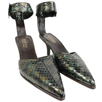 Pre-owned Gucci By Tom Ford Slingback Pumps In Black