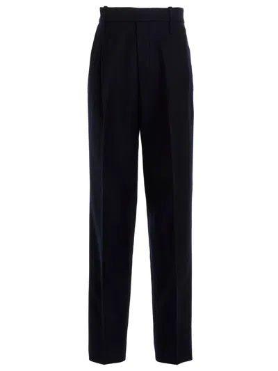 Gucci Cachemire Pants In Blue