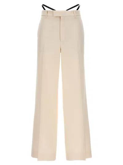 Gucci Women Cady Pants In White